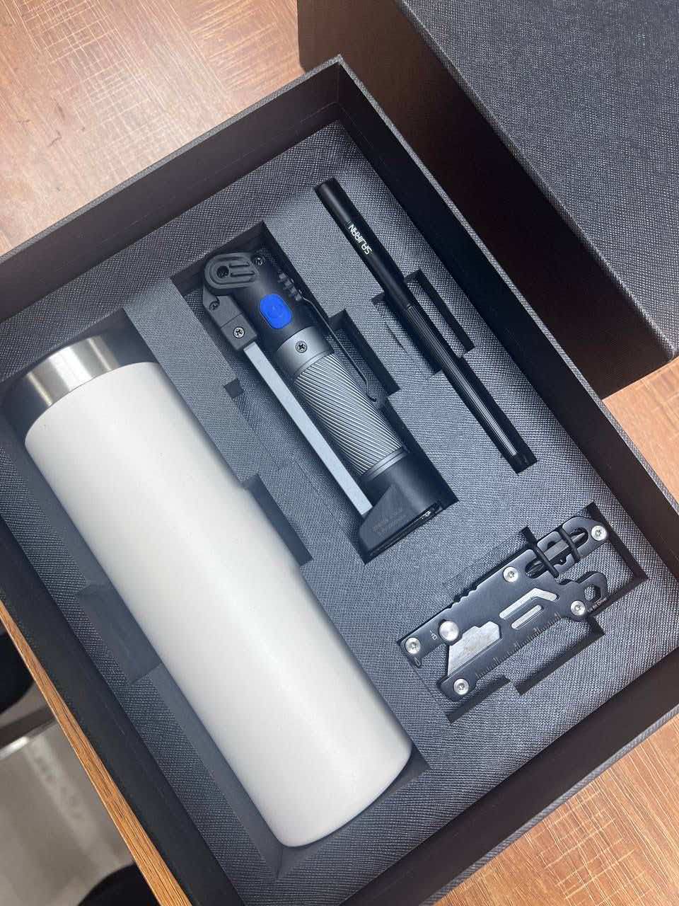 Custom Executive Utility & Flask Gift Set