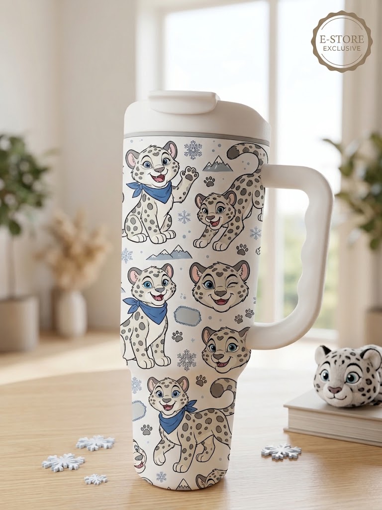 Custom Stainless Steel Travel Tumbler with Handle